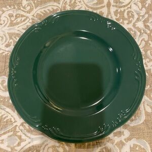 NEW!  Pfalzgraff salad plates in emerald green